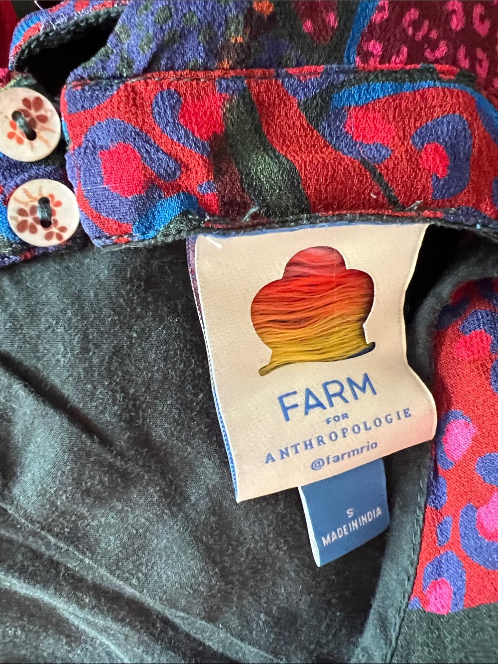 Anthropologie Farm Rio Printed Jumpsuit Small - Picture 6 of 7
